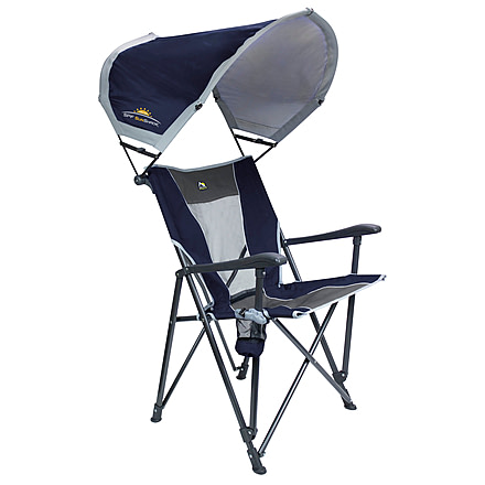 GCI Outdoor SunShade Eazy Chair, Indigo, sunshade-eazy-chair