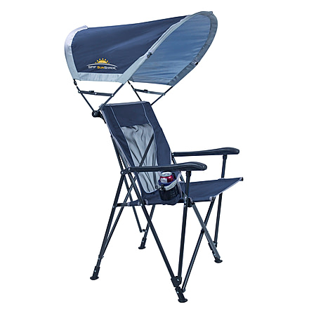 GCI Outdoor SunShade Eazy Chair, Midnight, 72214