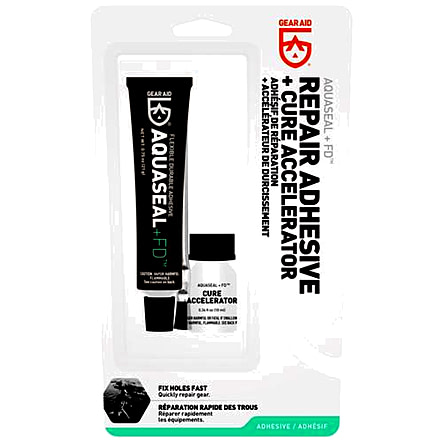 Gear Aid Aquaseal FD Repair Adhesive &amp; Cure Accelerator 0.75 oz, GA11110