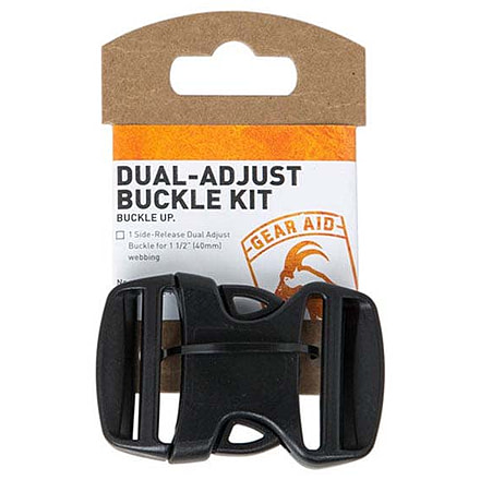 Gear Aid Dual Adjust Buckle, 1.5in, Black, 80375