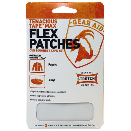 Gear Aid Tenacious Tape Max Flex Patches