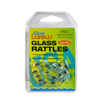 Gene Larew Glass Rattles-15Pk, GL7M916RT1-15