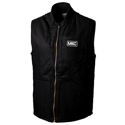General MKC CANVAS WORK VEST - BLACK, MKC-001529