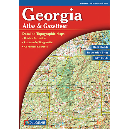 Georgia Atlas, Publisher - Delorme