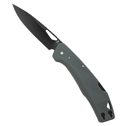 LST Lockback Knife Gray GFN (2.5" Black)