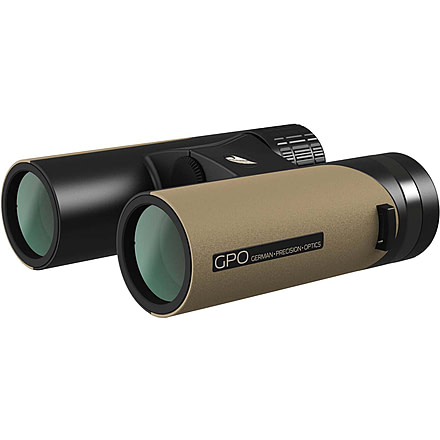 German Precision Optics PASSION ED 10x32mm Schmidt-Pechan Prism Binocular, Desert Sand, B322