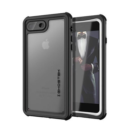 GHOSTEK iPhone 7/8 Plus Nautical Case, White, White, GHO-01627