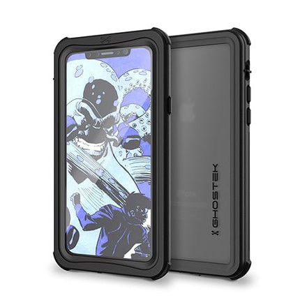 GHOSTEK iPhone X Nautical Case, Black, Black, GHO-01528