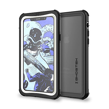 GHOSTEK iPhone X Nautical Case, White, White, GHO-01504