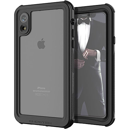 GHOSTEK iPhone XR Nautical2 Case, Black, GHO-GHOCAS1077