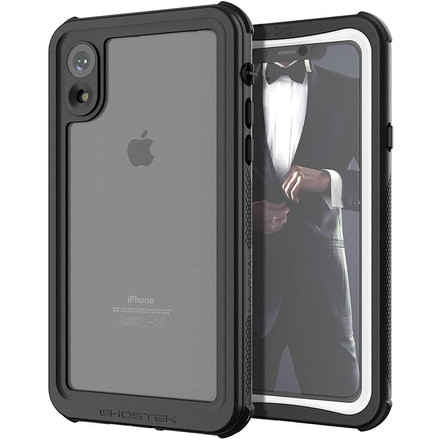 GHOSTEK iPhone XR Nautical2 Case, White, GHO-GHOCAS1079