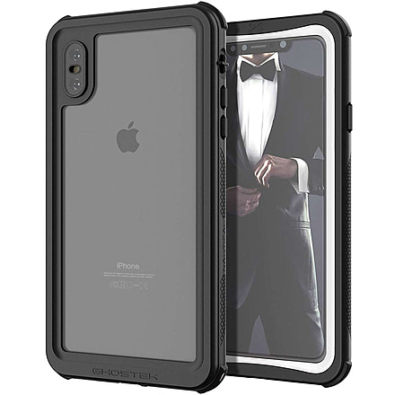GHOSTEK iPhone XS Max Nautical2 Case, White, GHO-GHOCAS1083