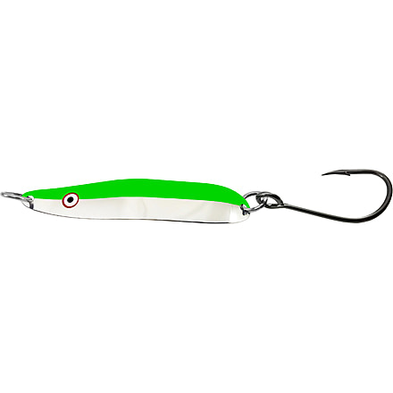 Gibbs Wee G Trolling Spoon, Nickel/Green, 30516