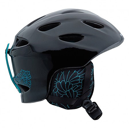 Giro Ember Snow Helmets- Women's-Black Hindsight-S