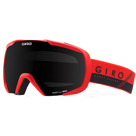 Giro Onset Goggle-Red/Black Slash-Black Limo