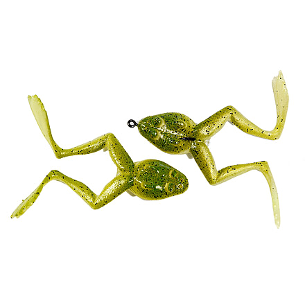 Gitzit Reel Frog 2 Pack + 1 Hook, 80520
