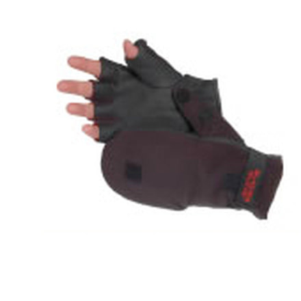 Glacier Glove Windproof Fleece Fold Over Mitt Large