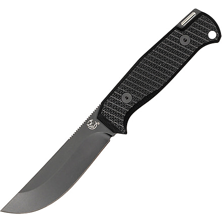 Glow Rhino Bohr Fixed Blade Black, GLR111