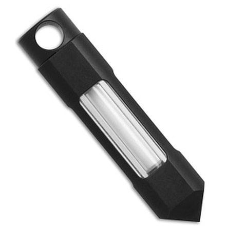 Glow Rhino Glow Rhino Black Nitride Pink Tritium Glow Fob 1.5" Black, adult, BHQ-232211