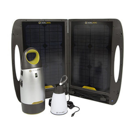 Goal Zero Escape 150 Adventure Kit with Light-A-Life Lantern, Solar Panel, Charger 29004
