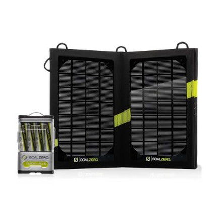Goal Zero Guide 10 Plus Solar Recharging Kit, Camo with Nomad 7 41027