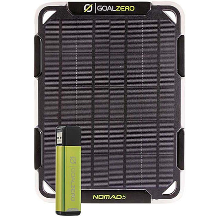 Goal Zero Nomad 5 Solar Kit, Grey, 41400