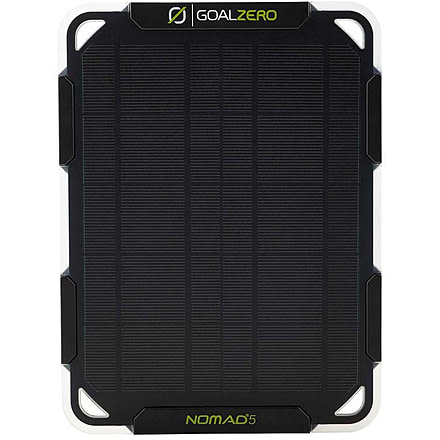 Goal Zero Nomad 5 Solar Panel, 5 watts, Black, 11500