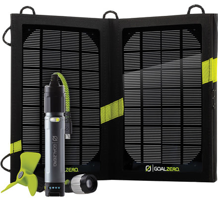 Goal Zero Swtich 10 Core Solar Kit-Silver