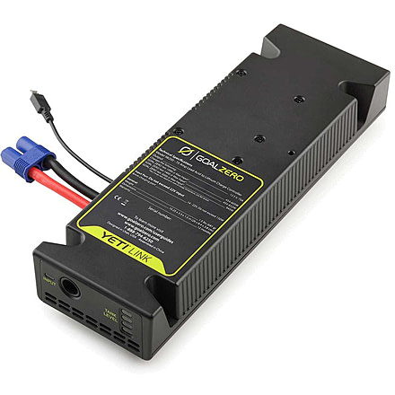 Goal Zero Yeti Link Expansion Module with 110V PSU, Black, 10.25 x 3.3 x 1.5 in, 98210