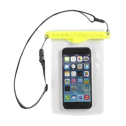 GOBAG Dolphin Dry Bag, 6.75in x 4.4in, Yellow, Yellow, GOB-04430