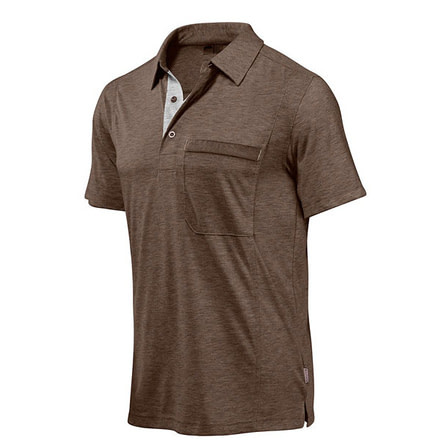 GoLite Wicklow Travel Polo SS - Men's-Espresso-Small