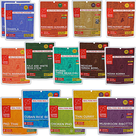 Good To-Go The Long Trail Kit, 5 Breakfasts &amp; 5 Single, 5 Double Meals, 5503LON