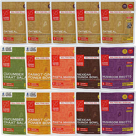 Good To-Go Vegan 5-Day Emergency Food Kit, Vegan 5-Day Emergency Food Kit Variety, 5053EFK