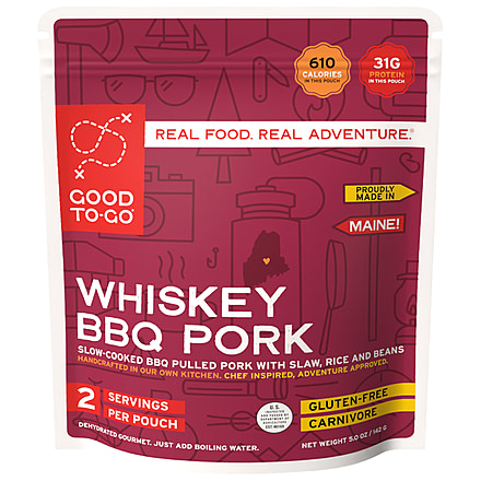 Good To-Go Whiskey BBQ Pork, Each, 1067