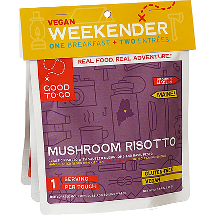 Good To-Go Yellow Weekender - Risotto, Oatmeal, Marinara, 5005WP