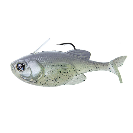 Googan Squad Guppy Swimbait, 3.8in, 1/4 oz, Black Crappie, GBG-3814-BKC