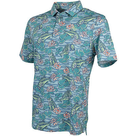 Googan Squad Lily Pads Polo - Mens, X-Large, GS253-XL