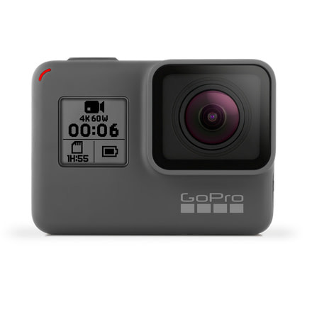 GoPro Hero 6 Black 12MP Action Camera w/Touchscreen &amp; Voice Control CHDHX-601