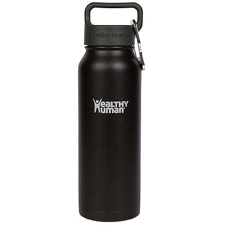 GOpure Pod 21Oz Stainless Steel Water Bottle, Pure Black, 620 ml, 7157566341163