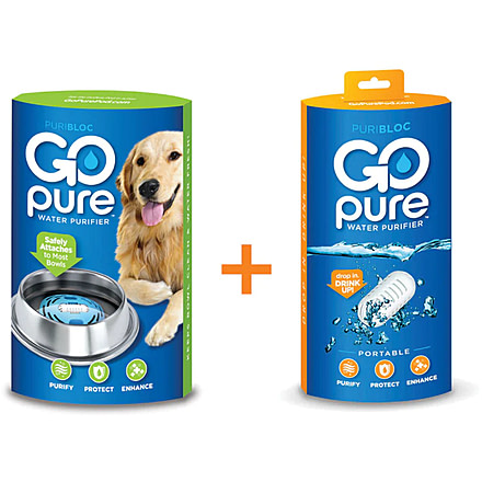 GOpure Pod Water Purifiers, Pet Pack, Pod Plus Pet, 7040806551595