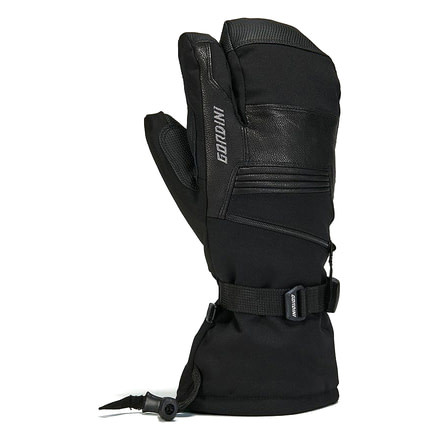 Gordini Gore-Tex Storm Trooper 3-Finger Mittens - Mens, Black, Medium, 4M1071-BLACK-M