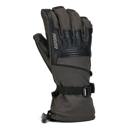Gordini Gore-Tex Storm Trooper II Gloves - Mens, Gun Metal/Black, Small, 4G1056-GUNMETAL/BLACK-S