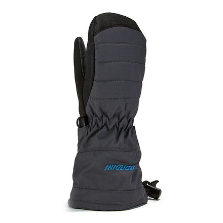 Gordini Snugget Mittens - Kids, Black/Gunmetal, Large, 1M5064-BLACK/GUNMETAL-L