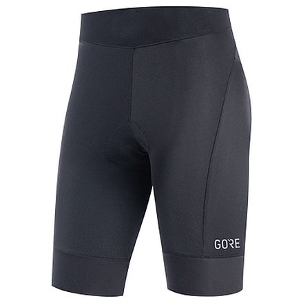 GOREWEAR C3 Womens Cycling Short Tights+ in Black/White GORE WEAR Wmn Apparel 34-44 Form fit EE804AA7, 100570-9901-38