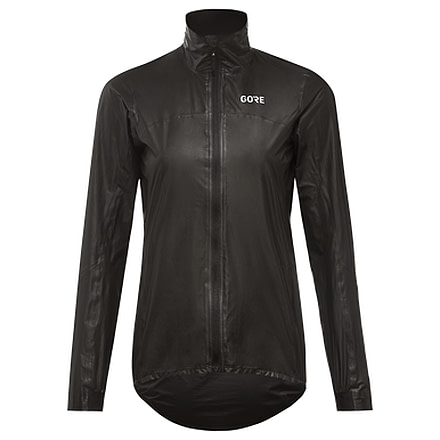 GOREWEAR C7 Womens GORE-TEX SHAKEDRYTM Cycling Jacket in Black XL 16-18 Slim fit Waterproof EF0D8317, 100258-9900-44
