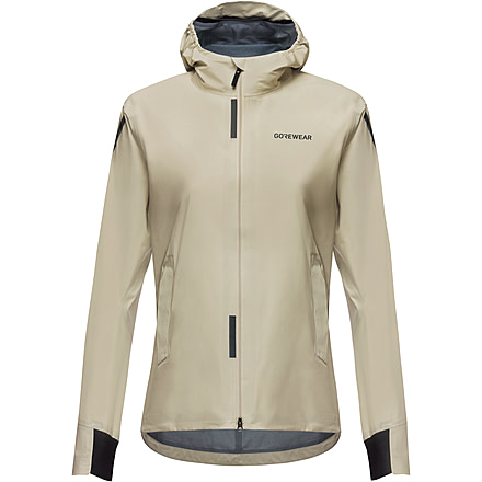 GOREWEAR CONCURVE GORE-TEX LE1 Running Jacket Womens in Tech Beige Medium 8-10 Slim fit Waterproof E0859AD6, 101214-BG00-40
