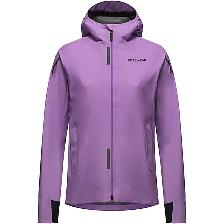 GOREWEAR CONCURVE GORE-TEX LE2 Running Jacket Womens in Scrub Purple XS 0-2 Slim fit Waterproof CC7CCA35, 101216-BX00-36
