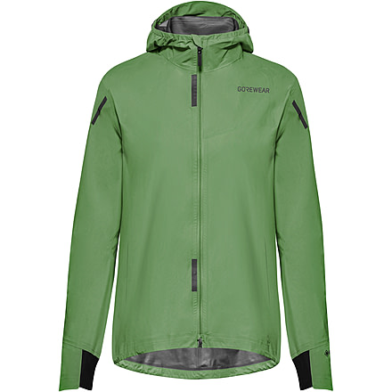 GOREWEAR CONCURVE GORE-TEX Running Jacket Womens in Engine Green XS 0-2 Slim fit Waterproof FB558140, 101067-DB00-36