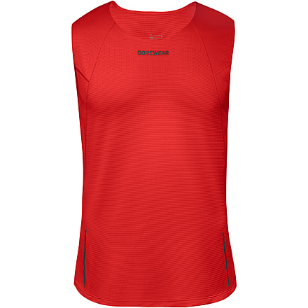 GOREWEAR Contest 2.0 Running Singlet Mens in Lab Red Large Slim fit 2396819F, 101074-DC00-XL