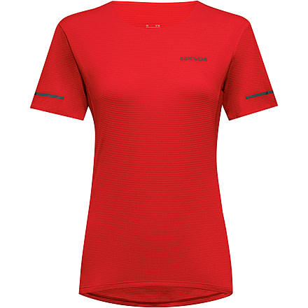 GOREWEAR Contest 2.0 Tee Womens in Lab Red Medium 8-10 Slim fit 0BEE31C1, 101072-DC00-40